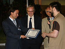 La Palma 2007: Überreichung des Hoag/Robinson Awards