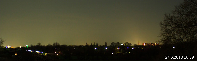 Panorama Münster 27. 3. 2010 20:39