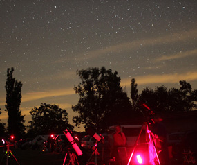 Sternbeobachtungen im Westhavelland 2013